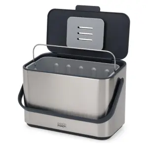 Joseph Joseph Collect™ 4L Stainless-steel Food Waste Caddy