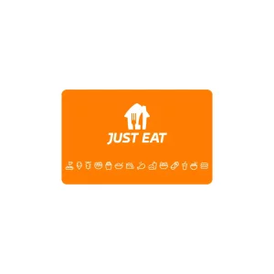 Just Eat Takeaway voucher gift card stock image