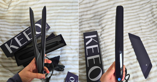 A look at the KEEO Genius Pro+ hair straighteners