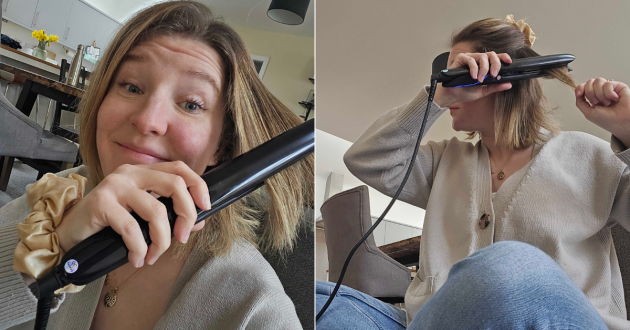 Mumsnet editor Rebecca tries the KEEO Genius Pro+ hair straighteners