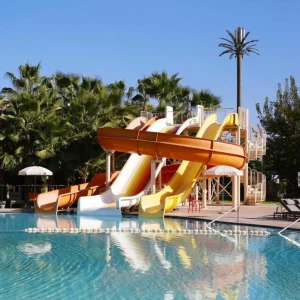 Water slides at Kenzi Club Agdal Medina in Marrakech