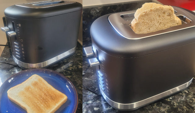 KitchenAid Breakfast Suite Toaster toasting results