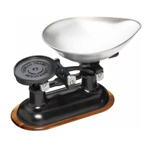 KitchenCraft Natural Elements Traditional Balance-Style Food Scale