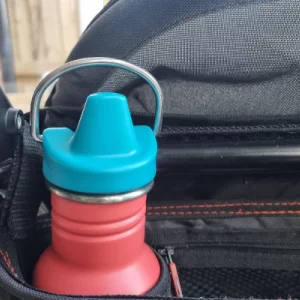 Klean Kanteen sippy cup in buggy organiser