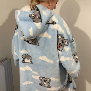 Kuddly Hoodie Blanket