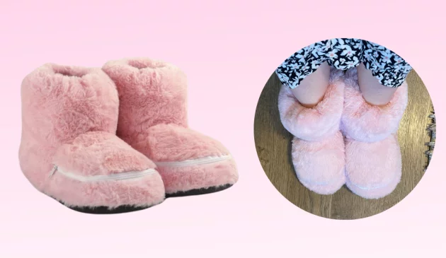 Kuddly Komfies Heated Slippers