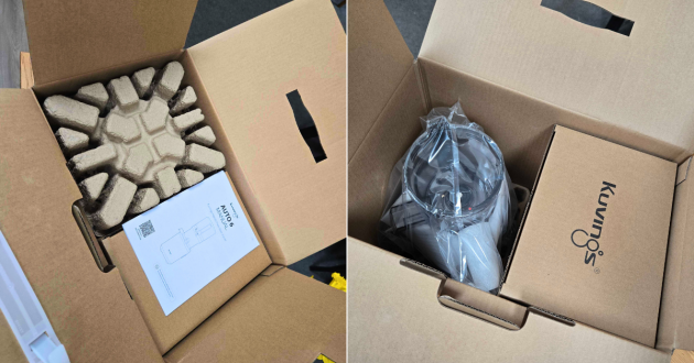 You have everything you need to start making juice and sorbet right away with the Kuvings Auto6