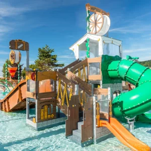 La Vallée Eurocamp waterslides