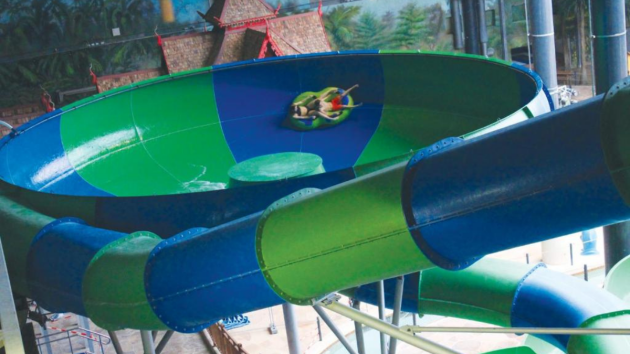 Lalandia Billund water slide