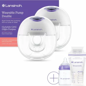 Lansinoh Wearable Double Breast Pump stock image
