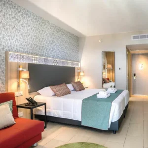 A room at the Leonardo Laura Beach Splash Resort in Paphos