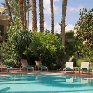 Outdoor pool at Les Jardins De La Médina in Marrakech