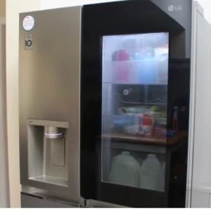 LG InstaView™ Door-in-Door™ GSXV91BSAE American Style Fridge Freezer