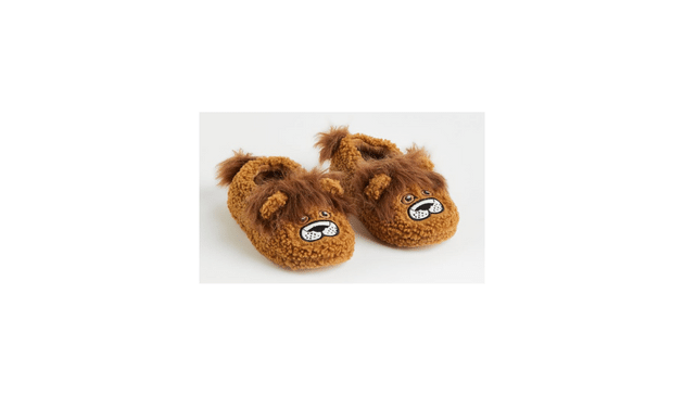 teddy slippers