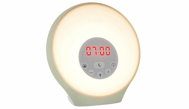 Lumie sunrise lamp