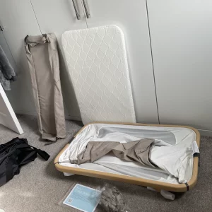 Silver Cross Lunar Bedside Crib