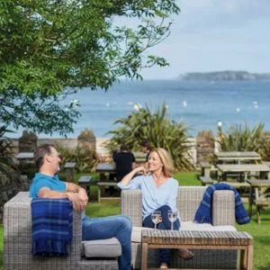 Lydstep Beach Village holiday park view