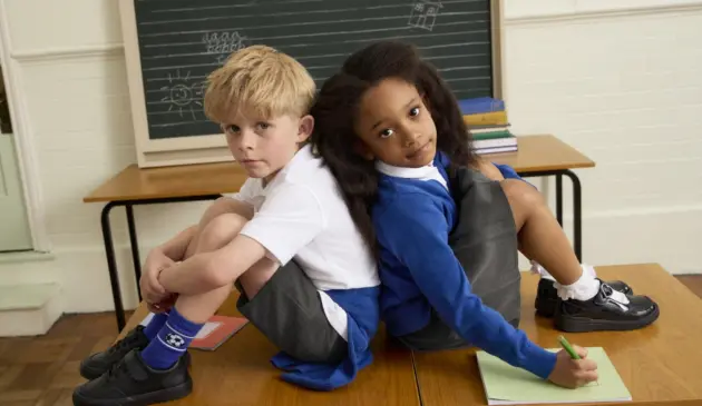 ￼M&S school shoes