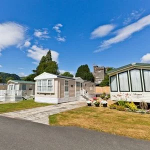 Maenan Abbey caravans