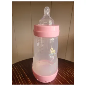 MAM easy start anti-colic baby bottle real image of standalone bottle in testing