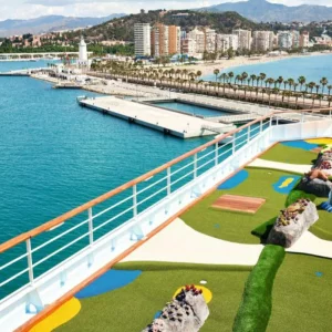 Marella Cruises mini golf course