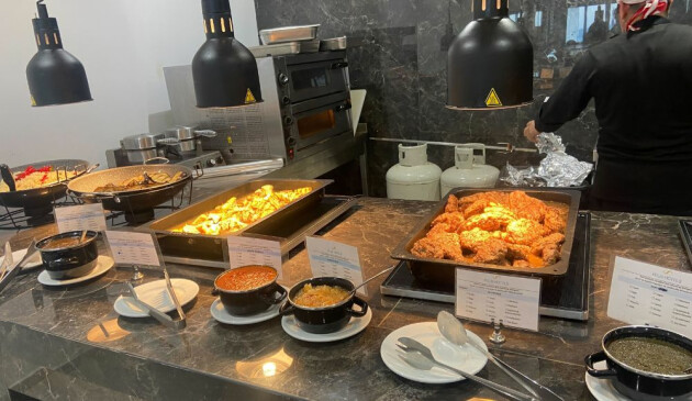 Mark Warner Kamari Beach buffet