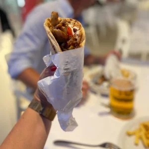 Mark Warner Kamari Beach Resort kebab