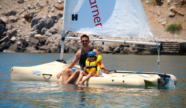 Mark Warner Kamari Beach sailing