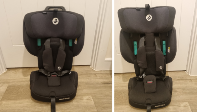 Maxi-Cosi Nomad Plus car seat with headrest adjusted