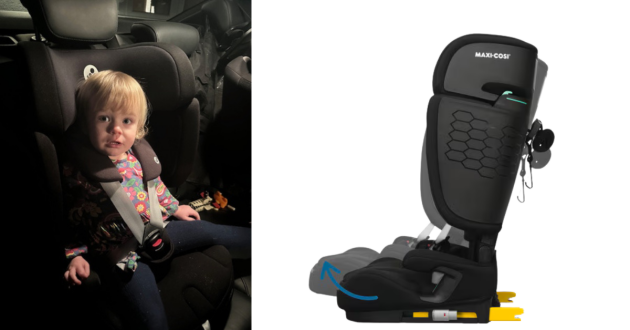 Maxi-Cosi Nomad XL Plus recline options