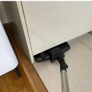 Henry HVR160 Vacuum Cleaner being hand tested by journalist Natasha Gregson