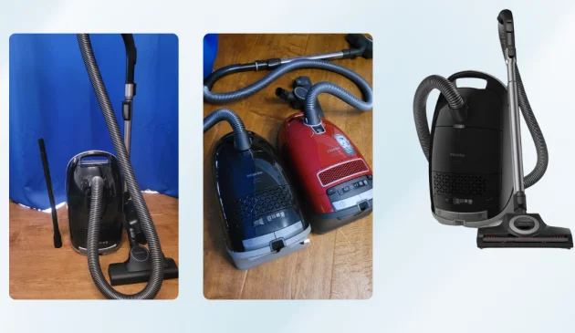 Miele Guard M1 Cylinder Vacuum review in testing and product imagery