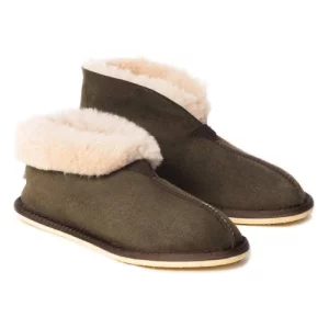 Celtic & Co Women's Luxury 100% Super Soft Sheepskin Bootee Slippers