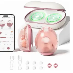 Momcozy Air 1 Ultra-Slim Breast Pump stock image