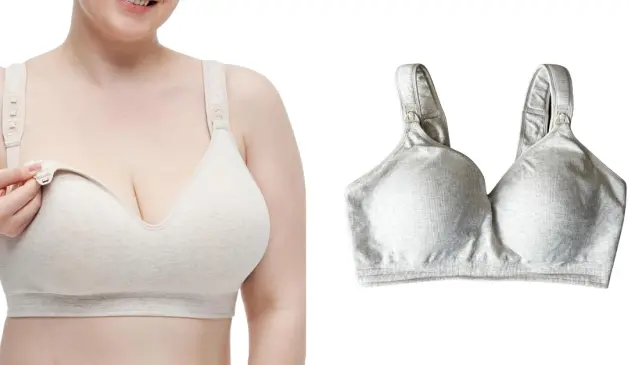 Momcozy Busty Cotton Nursing Bra