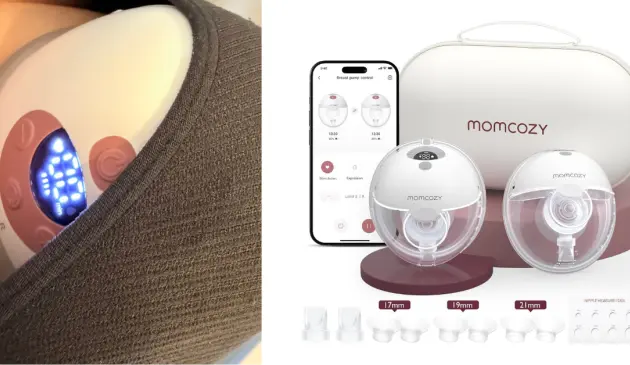 Momcozy M5 smart wearable breast pump review