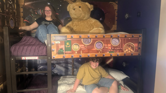 Moon Voyage room at the Alton Towers Hotel