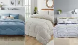 A grid showing three different types of coverless duvets from NightLark, Slumberdown and more