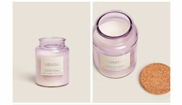 M&S candle