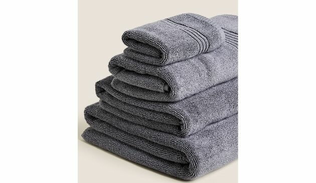 pile of grey towels