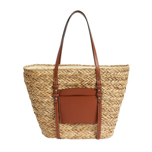 M&S Straw Tote Bag