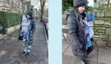 Mum and son in Nuna CUDL Clik carrier
