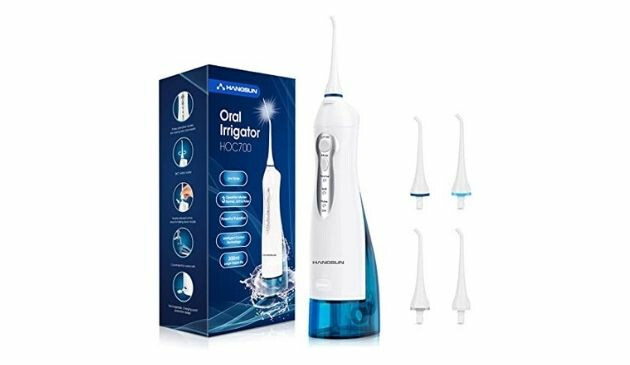 Hangsun Water Flosser Cordless Oral Irrigator Rechargeable Ultra Dental Water Jet HOC700