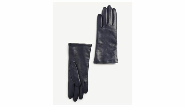 Marks & Spencer Leather Cashmere Lined Gloves