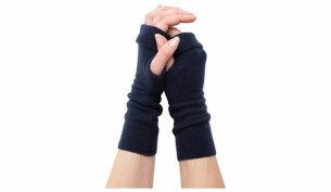 Turtledoves Classic Cashmere Fingerless Gloves