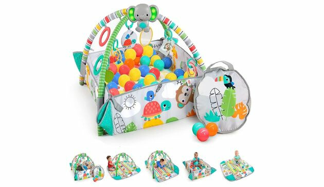 Bright Starts 5-in-1 Your Way Ball Play Activity Gym and Ball Pit