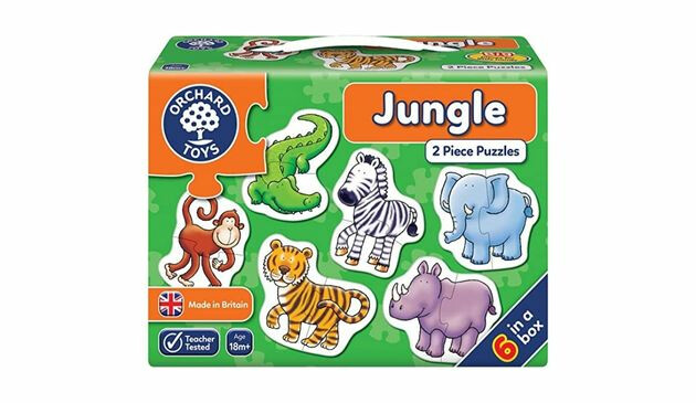 Orchard Toys Jungle 2 Piece Puzzles