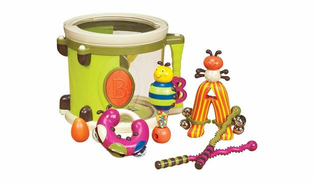 Toy Drum Kit with 7 Musical Instruments