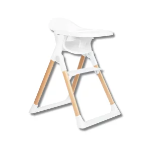Munchkin 360° Float Highchair stock image in white