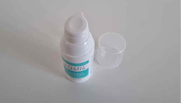 My Expert Midwife No Harm Bum Balm with lid off